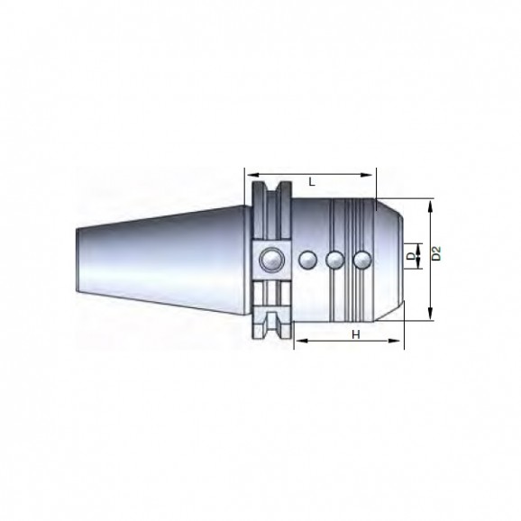 SK40(DIN40) (AD/B) / Hidraulikus, G6.3 15000FPP, erőbefogók [181.]